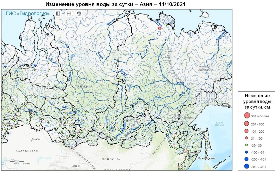 Р Селемджа на карте.