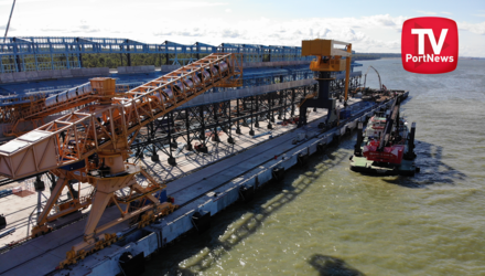 «Техстрой» завершает строительство нового морского терминала по обработке грузов в Усть-Луге